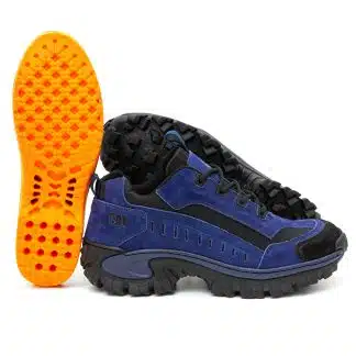 Tênis Caterpillar Intruder Azul Nobuck Caterpillar Masculino