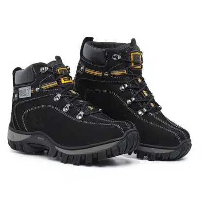 Bota Caterpillar 2113 Preto Nobuck Caterpillar Lançamentos 4