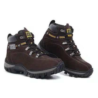 Bota Caterpillar 2113 Café Nobuck Caterpillar Lançamentos 5