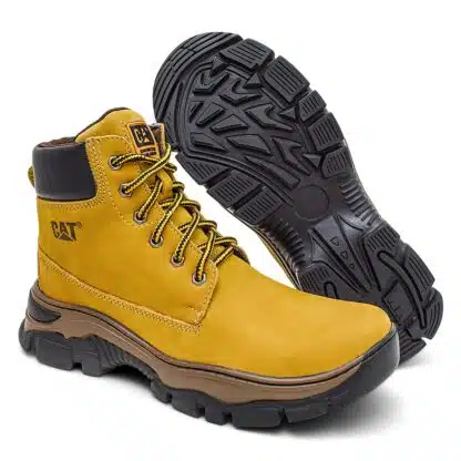 Bota Caterpillar 500 Nobuck Yellow Caterpillar Lançamentos 2