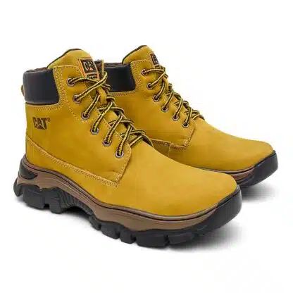 Bota Caterpillar 500 Nobuck Yellow Caterpillar Lançamentos 4